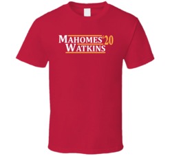 Patrick Mahomes To Sammy Watkins Kansas City Football 2020 T Shirt Patrick Mahomes To Sammy Watkins Kansas City Football 2020 T Shirt