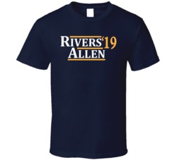Phillip Rivers To Kennan Allen Los Angeles Football 2019 T Shirt Phillip Rivers To Kennan Allen Los Angeles Football 2019 T Shirt