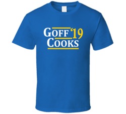 Jared Goff To Brandin Cooks Los Angeles Football 2019 T Shirt Jared Goff To Brandin Cooks Los Angeles Football 2019 T Shirt