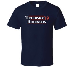 Mitchell Trubisky To Allen Robinson Chicago Football 2019 T Shirt Mitchell Trubisky To Allen Robinson Chicago Football 2019 T Shirt