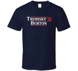 Mitchell Trubisky To Trey Burton Chicago Football 2020 T Shirt Mitchell Trubisky To Trey Burton Chicago Football 2020 T Shirt