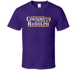 Kirk Cousins To Kyle Rudolph Minnesota Football 2019 T Shirt Kirk Cousins To Kyle Rudolph Minnesota Football 2019 T Shirt