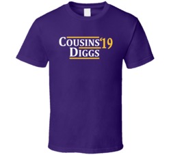 Kirk Cousins To Stefon Diggs Minnesota Football 2019 T Shirt Kirk Cousins To Stefon Diggs Minnesota Football 2019 T Shirt