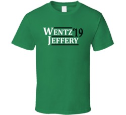 Carson Wentz To Alshon Jeffery Philadelphia Football 2019 T Shirt Carson Wentz To Alshon Jeffery Philadelphia Football 2019 T Shirt