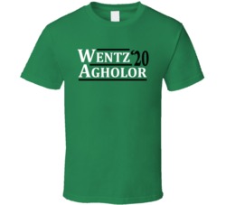 Carson Wentz To Nelson Agholor Philadelphia Football 2020 T Shirt Carson Wentz To Nelson Agholor Philadelphia Football 2020 T Shirt