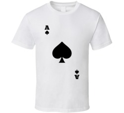 Ace Spades Playing Card Halloween Costume Funny Cool T Shirt Ace Spades Playing Card Halloween Costume Funny Cool T Shirt