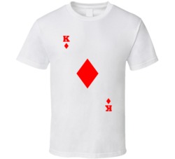 King Diamonds Playing Card Halloween Costume Funny Cool T Shirt King Diamonds Playing Card Halloween Costume Funny Cool T Shirt