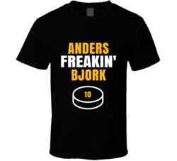 Anders Freakin Bjork Boston Hockey Sports Fan T Shirt Anders Freakin Bjork Boston Hockey Sports Fan T Shirt