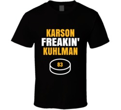 Karson Freakin Kuhlman Boston Hockey Sports Fan T Shirt Karson Freakin Kuhlman Boston Hockey Sports Fan T Shirt