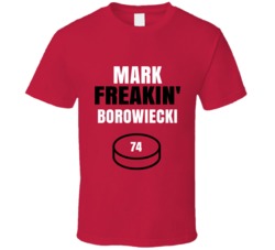 Mark Freakin Borowiecki Ottawa Hockey Sports Fan T Shirt Mark Freakin Borowiecki Ottawa Hockey Sports Fan T Shirt