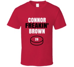 Connor Freakin Brown Ottawa Hockey Sports Fan T Shirt Connor Freakin Brown Ottawa Hockey Sports Fan T Shirt
