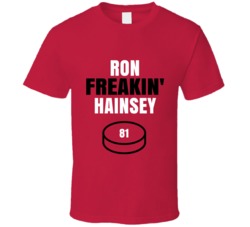 Ron Freakin Hainsey Ottawa Hockey Sports Fan T Shirt Ron Freakin Hainsey Ottawa Hockey Sports Fan T Shirt