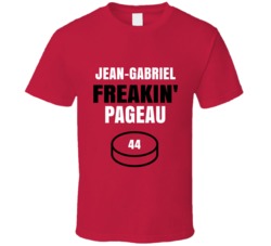 Jean-gabriel Freakin Pageau Ottawa Hockey Sports Fan T Shirt Jean-gabriel Freakin Pageau Ottawa Hockey Sports Fan T Shirt
