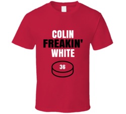 Colin Freakin White Ottawa Hockey Sports Fan T Shirt Colin Freakin White Ottawa Hockey Sports Fan T Shirt