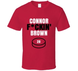 Connor Fckin Brown Ottawa Hockey Sports Fan T Shirt Connor Fckin Brown Ottawa Hockey Sports Fan T Shirt