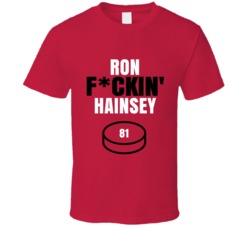 Ron Fckin Hainsey Ottawa Hockey Sports Fan T Shirt Ron Fckin Hainsey Ottawa Hockey Sports Fan T Shirt