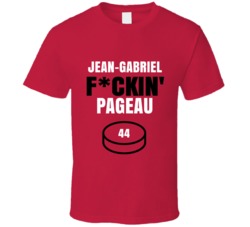 Jean-gabriel Fckin Pageau Ottawa Hockey Sports Fan T Shirt Jean-gabriel Fckin Pageau Ottawa Hockey Sports Fan T Shirt