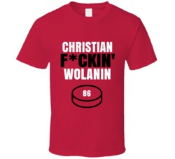 Christian Fckin Wolanin Ottawa Hockey Sports Fan T Shirt Christian Fckin Wolanin Ottawa Hockey Sports Fan T Shirt