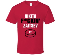 Nikita Fckin Zaitsev Ottawa Hockey Sports Fan T Shirt Nikita Fckin Zaitsev Ottawa Hockey Sports Fan T Shirt