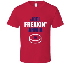 Joel Freakin Armia Montreal Hockey Sports Fan T Shirt Joel Freakin Armia Montreal Hockey Sports Fan T Shirt