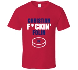 Christian Fckin Folin Montreal Hockey Sports Fan T Shirt Christian Fckin Folin Montreal Hockey Sports Fan T Shirt