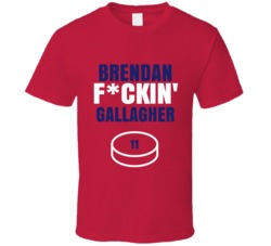 Brendan Fckin Gallagher Montreal Hockey Sports Fan T Shirt Brendan Fckin Gallagher Montreal Hockey Sports Fan T Shirt