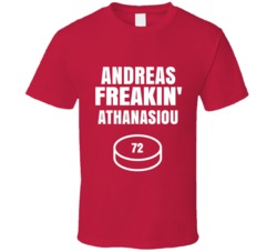 Andreas Freakin Athanasiou Detroit Hockey Sports Fan T Shirt Andreas Freakin Athanasiou Detroit Hockey Sports Fan T Shirt