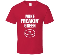 Mike Freakin Green Detroit Hockey Sports Fan T Shirt Mike Freakin Green Detroit Hockey Sports Fan T Shirt