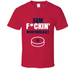 Sam Fckin Montembeault Florida Hockey Sports Fan T Shirt Sam Fckin Montembeault Florida Hockey Sports Fan T Shirt
