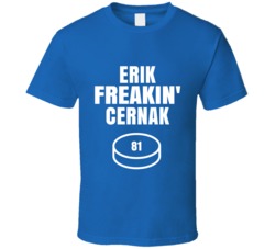 Erik Freakin Cernak Tampa Bay Hockey Sports Fan T Shirt Erik Freakin Cernak Tampa Bay Hockey Sports Fan T Shirt