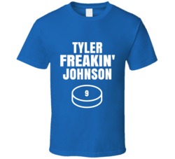 Tyler Freakin Johnson Tampa Bay Hockey Sports Fan T Shirt Tyler Freakin Johnson Tampa Bay Hockey Sports Fan T Shirt