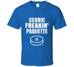 Cedric Freakin Paquette Tampa Bay Hockey Sports Fan T Shirt Cedric Freakin Paquette Tampa Bay Hockey Sports Fan T Shirt