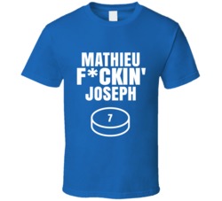 Mathieu Fckin Joseph Tampa Bay Hockey Sports Fan T Shirt Mathieu Fckin Joseph Tampa Bay Hockey Sports Fan T Shirt