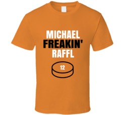 Michael Freakin Raffl Philadelphia Hockey Sports Fan T Shirt Michael Freakin Raffl Philadelphia Hockey Sports Fan T Shirt