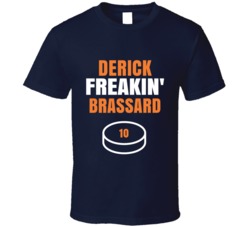 Derick Freakin Brassard New York Hockey Sports Fan T Shirt Derick Freakin Brassard New York Hockey Sports Fan T Shirt