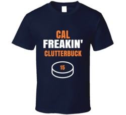 Cal Freakin Clutterbuck New York Hockey Sports Fan T Shirt Cal Freakin Clutterbuck New York Hockey Sports Fan T Shirt