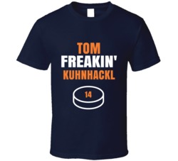 Tom Freakin Kuhnhackl New York Hockey Sports Fan T Shirt Tom Freakin Kuhnhackl New York Hockey Sports Fan T Shirt