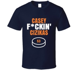 Casey Fckin Cizikas New York Hockey Sports Fan T Shirt Casey Fckin Cizikas New York Hockey Sports Fan T Shirt