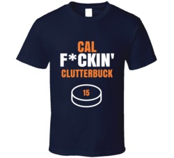 Cal Fckin Clutterbuck New York Hockey Sports Fan T Shirt Cal Fckin Clutterbuck New York Hockey Sports Fan T Shirt