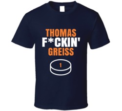 Thomas Fckin Greiss New York Hockey Sports Fan T Shirt Thomas Fckin Greiss New York Hockey Sports Fan T Shirt