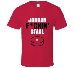 Jordan Fckin Staal Carolina Hockey Sports Fan T Shirt Jordan Fckin Staal Carolina Hockey Sports Fan T Shirt