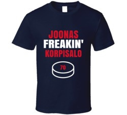 Joonas Freakin Korpisalo Columbus Hockey Sports Fan T Shirt Joonas Freakin Korpisalo Columbus Hockey Sports Fan T Shirt