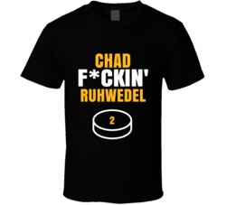 Chad Fckin Ruhwedel Pittsburgh Hockey Sports Fan T Shirt Chad Fckin Ruhwedel Pittsburgh Hockey Sports Fan T Shirt