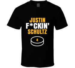 Justin Fckin Schultz Pittsburgh Hockey Sports Fan T Shirt Justin Fckin Schultz Pittsburgh Hockey Sports Fan T Shirt