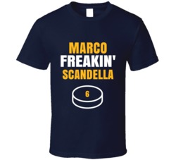 Marco Freakin Scandella Buffalo Hockey Sports Fan T Shirt Marco Freakin Scandella Buffalo Hockey Sports Fan T Shirt