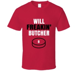 Will Freakin Butcher New Jersey Hockey Sports Fan T Shirt Will Freakin Butcher New Jersey Hockey Sports Fan T Shirt