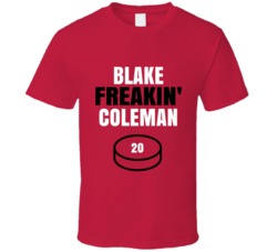 Blake Freakin Coleman New Jersey Hockey Sports Fan T Shirt Blake Freakin Coleman New Jersey Hockey Sports Fan T Shirt