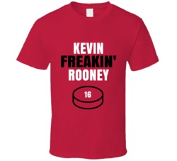 Kevin Freakin Rooney New Jersey Hockey Sports Fan T Shirt Kevin Freakin Rooney New Jersey Hockey Sports Fan T Shirt