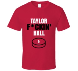 Taylor Fckin Hall New Jersey Hockey Sports Fan T Shirt Taylor Fckin Hall New Jersey Hockey Sports Fan T Shirt