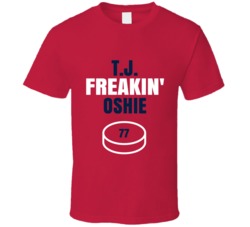 Tj Freakin Oshie Washington Hockey Sports Fan T Shirt Tj Freakin Oshie Washington Hockey Sports Fan T Shirt